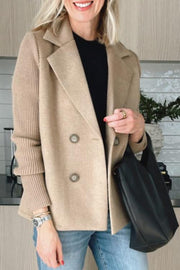Elegante einfarbige Damenjacke – Ansicht 2