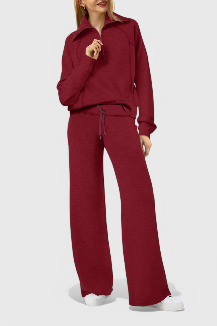 Berken Zweiteiliges Langarm-Loungewear-Set