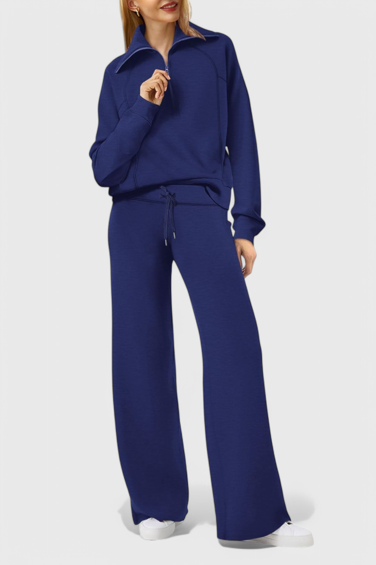 Berken Zweiteiliges Langarm-Loungewear-Set