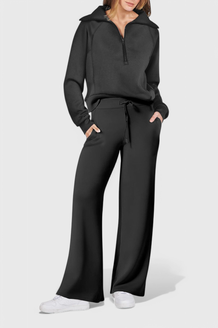Berken Zweiteiliges Langarm-Loungewear-Set