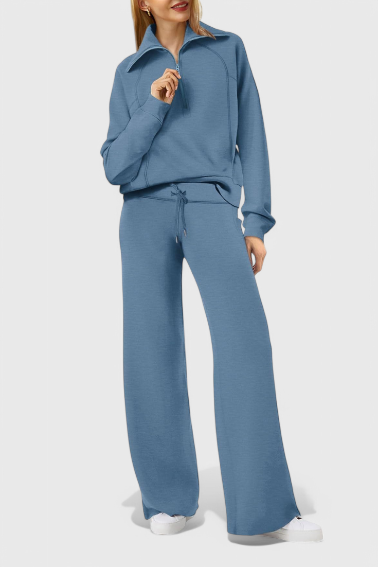 Berken Zweiteiliges Langarm-Loungewear-Set