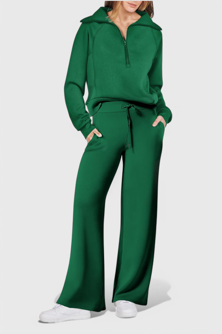 Berken Zweiteiliges Langarm-Loungewear-Set