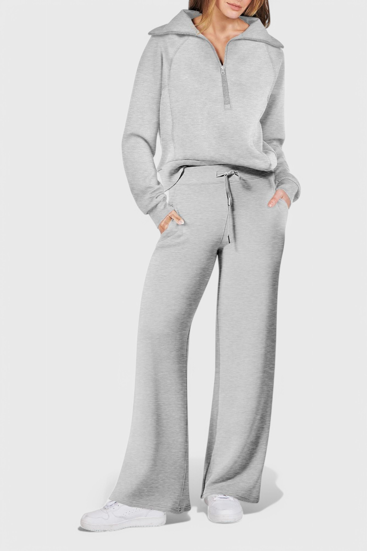 Berken Zweiteiliges Langarm-Loungewear-Set