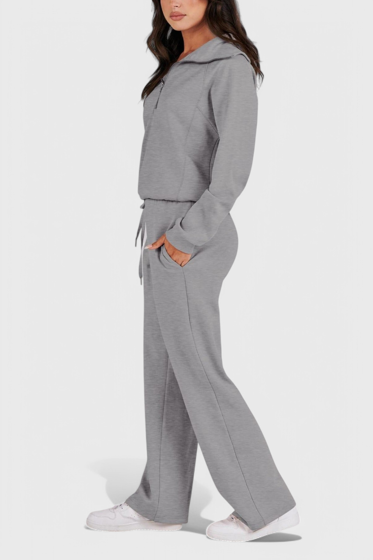 Berken Zweiteiliges Langarm-Loungewear-Set