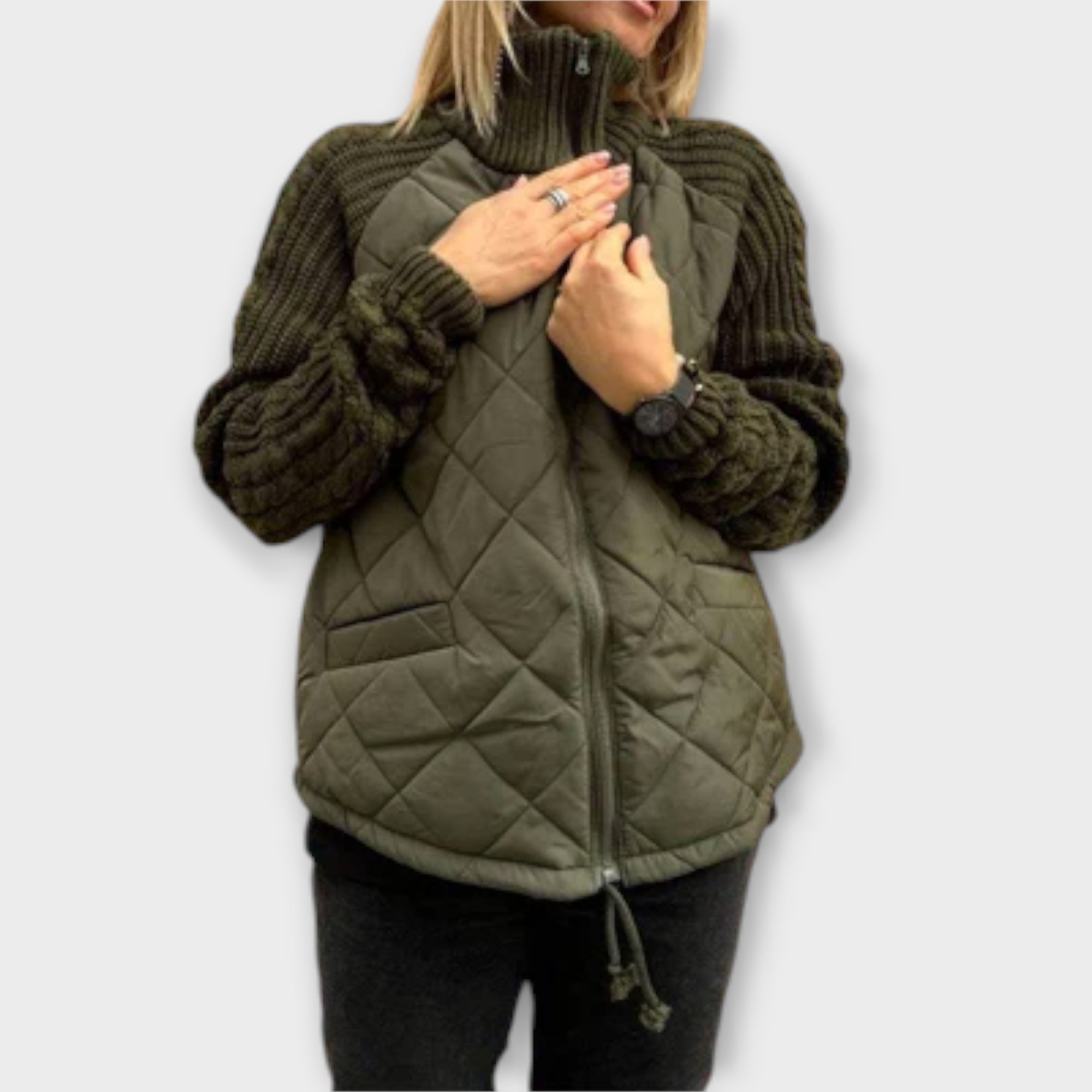 Valerie - Jacke mit hohem Kragen