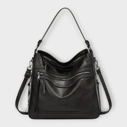 Leno – Klassische Retro-Schultertasche für Damen