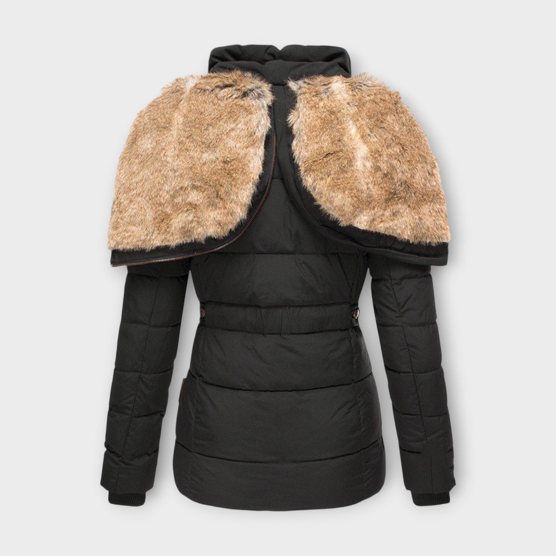 Bequeme Damen-Lederjacke Emine mit weichem Futter – Ansicht 8