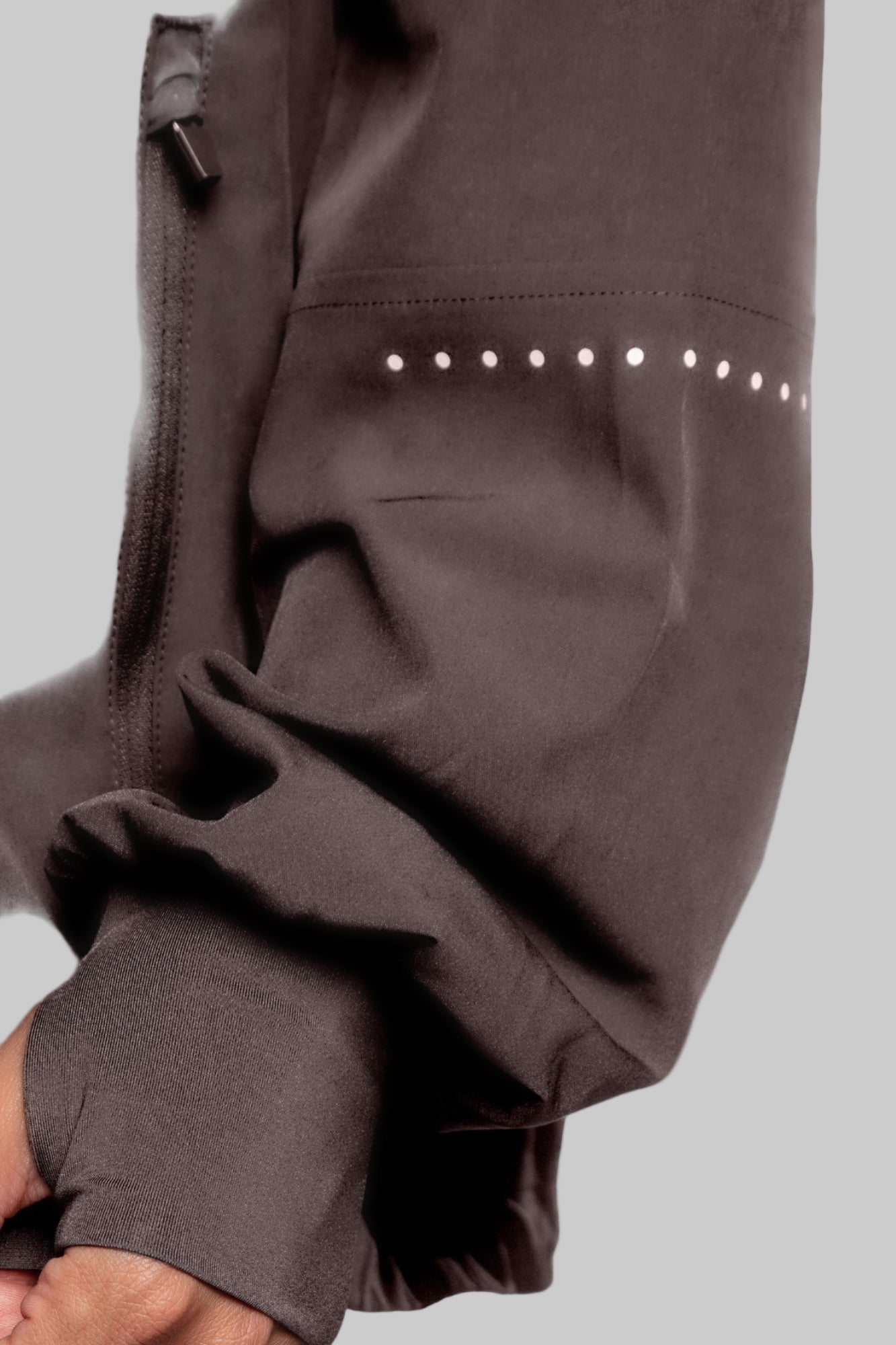 Leichte Windjacke für Damen in Clay – Ansicht 5