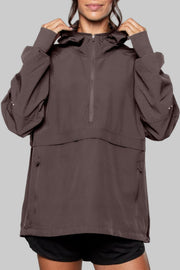 Leichte Windjacke für Damen in Clay – Ansicht 6