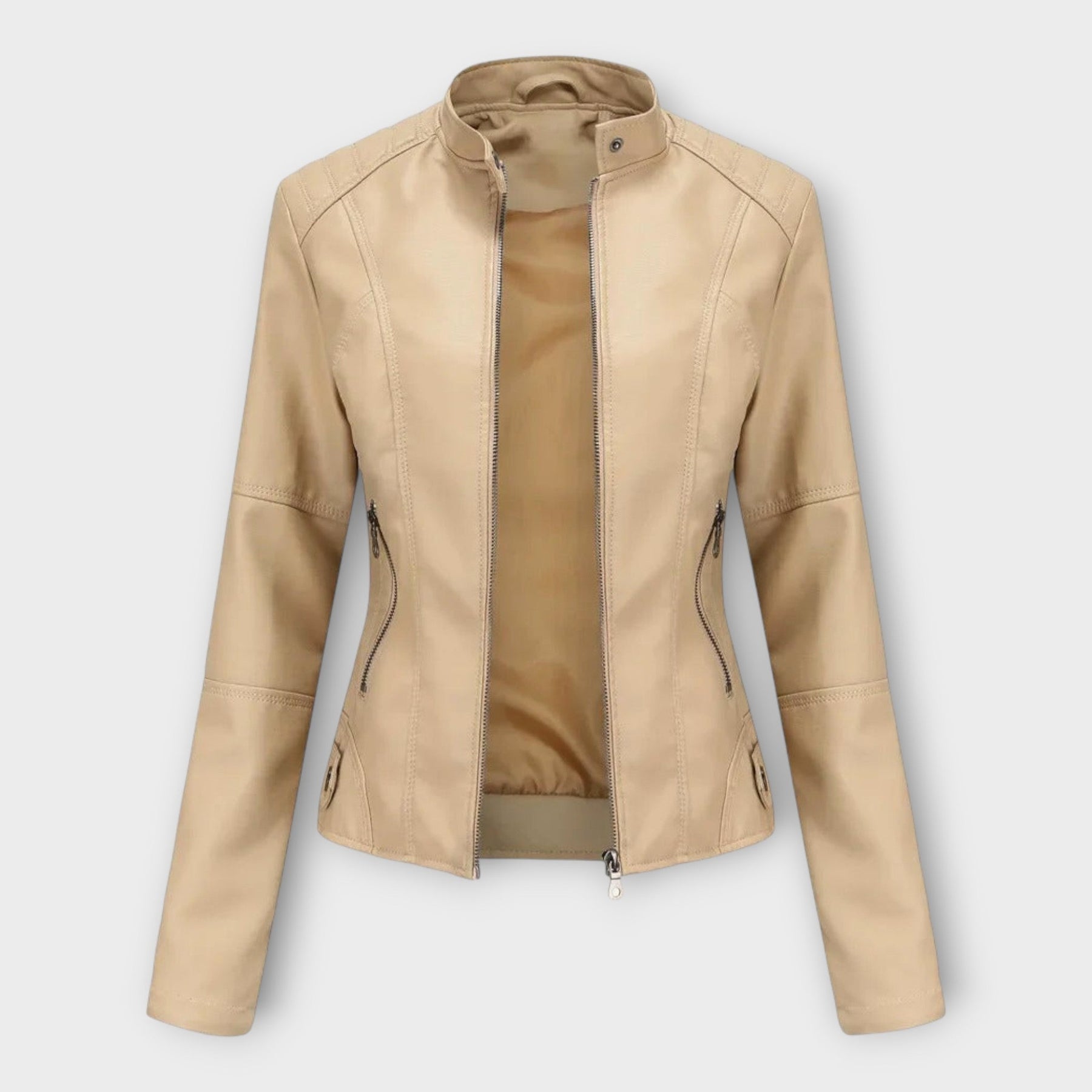 Salome – Elegante Lederjacke für Damen – Ansicht 9