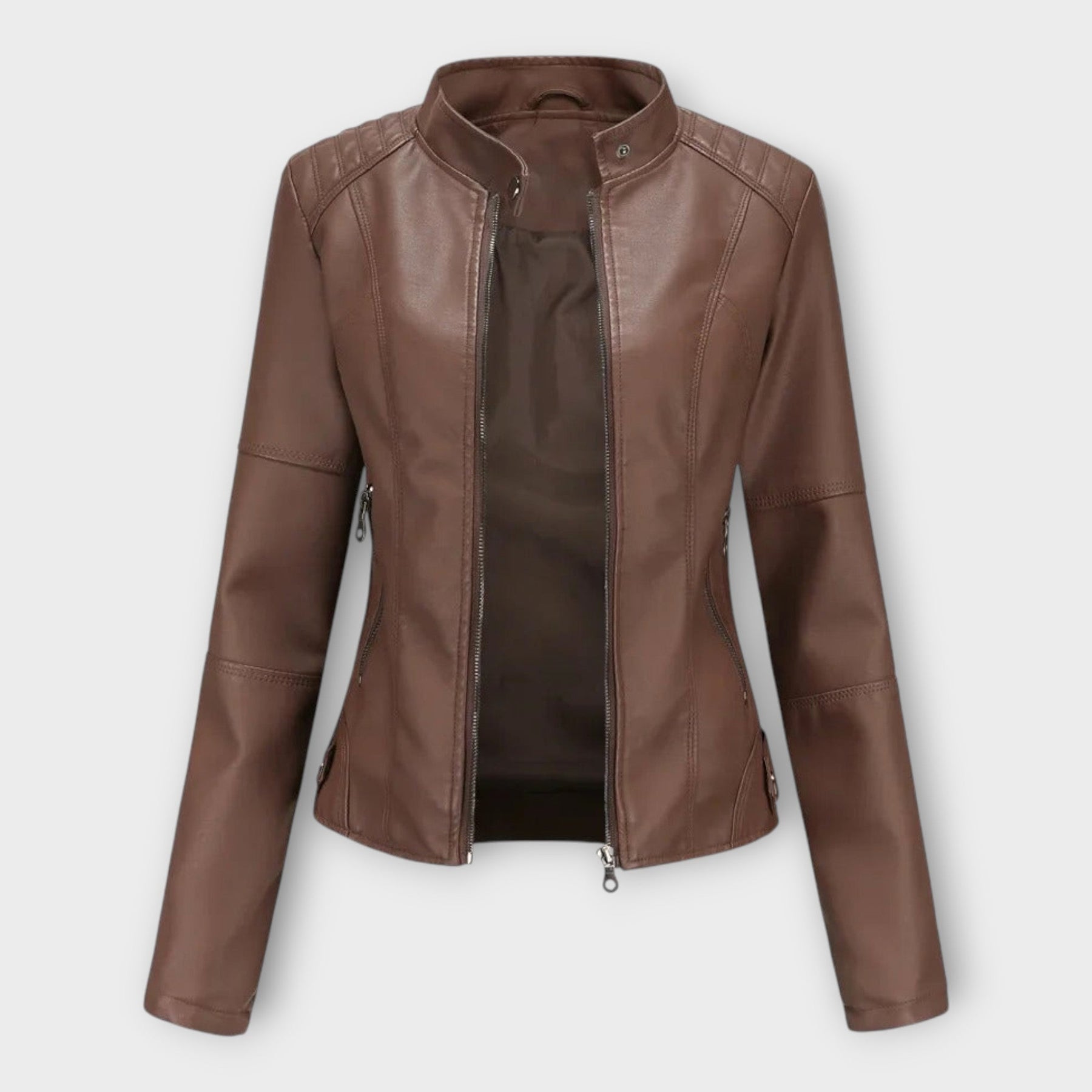 Salome – Elegante Lederjacke für Damen – Ansicht 10