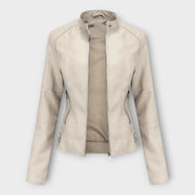 Salome – Elegante Lederjacke für Damen – Ansicht 11