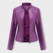 Salome – Elegante Lederjacke für Damen – Ansicht 12