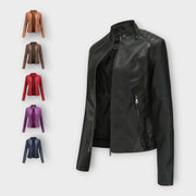 Salome – Elegante Lederjacke für Damen – Ansicht 2