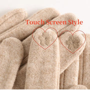 Carol – Kaschmir-Touchscreen-Handschuhe für Damen – Ansicht 2