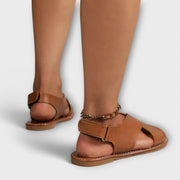 Damensandalen mit Mesh-Design – Ansicht 3