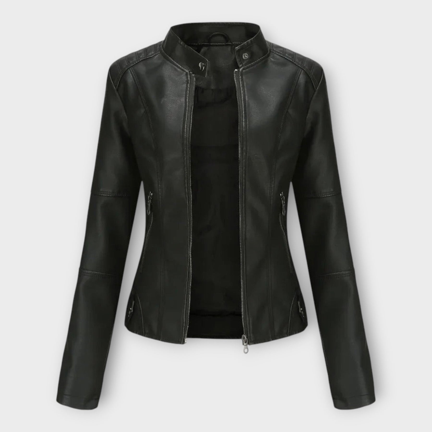 Salome – Elegante Lederjacke für Damen – Ansicht 7