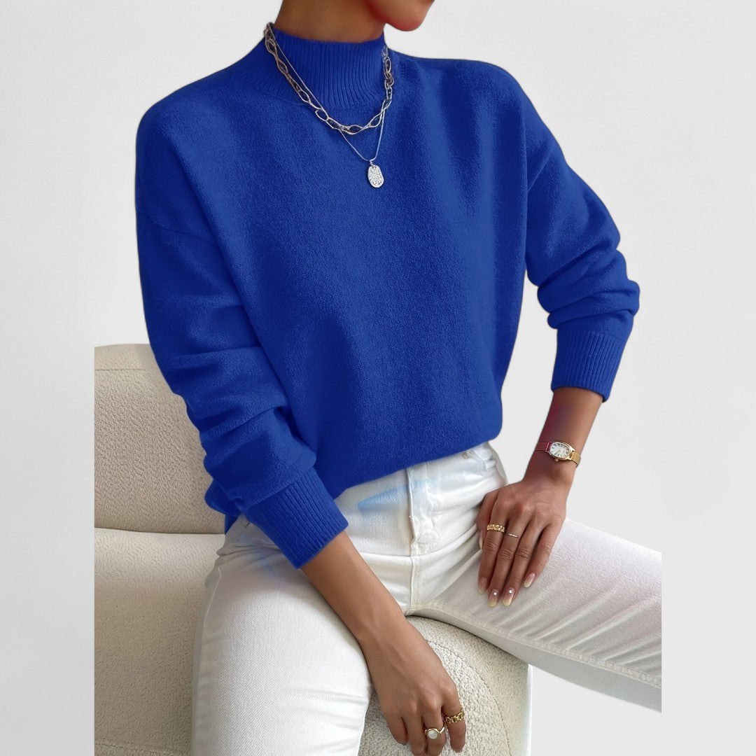 Sam – Klassischer Rollkragenpullover für Damen – Ansicht 9