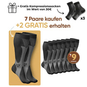 Minasa Kompressionsstrümpfe Fußzone