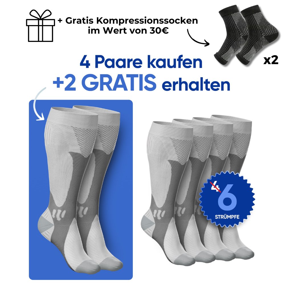 Minasa Kompressionsstrümpfe Tragekomfort