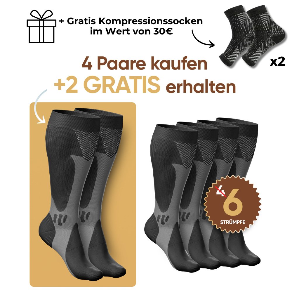 Minasa Kompressionsstrümpfe Detailansicht