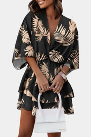 Eliza – Minikleid für Damen mit Knoten vorne und Rüschen – Ansicht 9