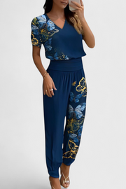 Cassandra – Damen-Set mit Bluse und lockerer Hose – Ansicht 2