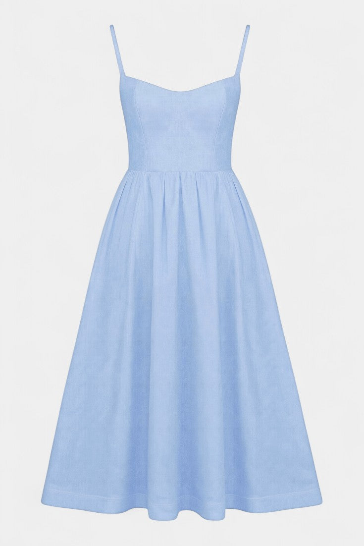 Marvelle – Ärmelloses Midikleid für Damen – Ansicht 14