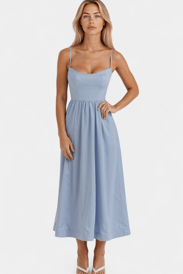 Marvelle – Ärmelloses Midikleid für Damen – Ansicht 11