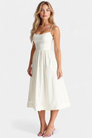 Marvelle – Ärmelloses Midikleid für Damen – Ansicht 4