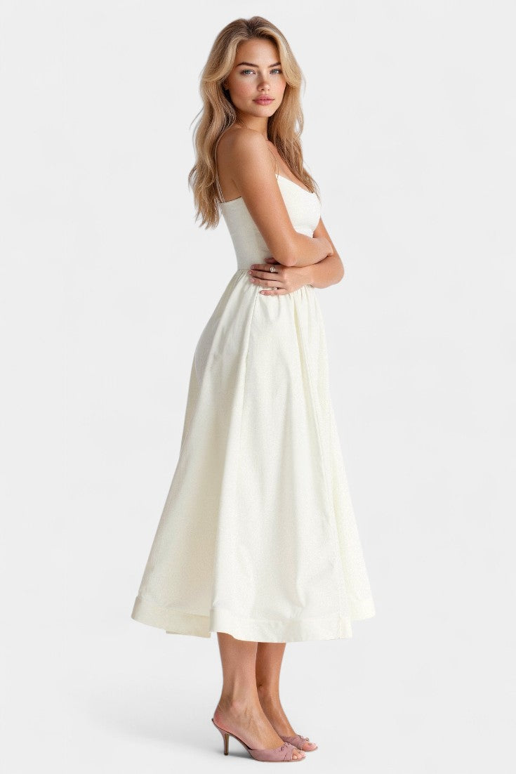 Marvelle – Ärmelloses Midikleid für Damen – Ansicht 6