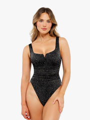 Strickbody für Damen mit eckigem Ausschnitt
