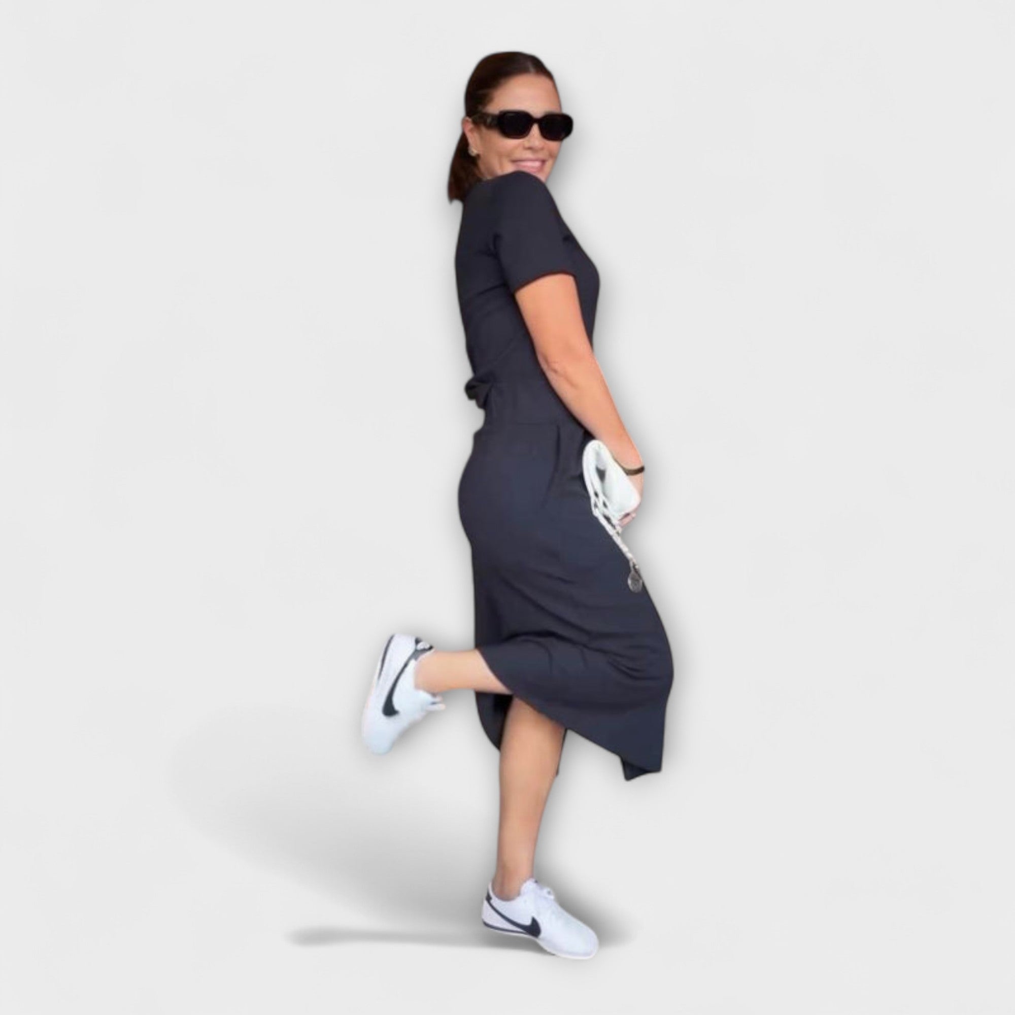 Danielle – Elegantes Top und Rock mit Rundhalsausschnitt