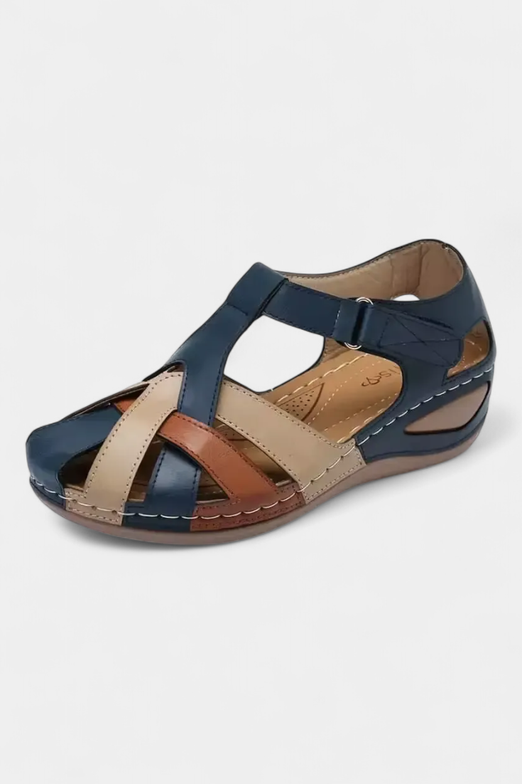 Orthopädische Damen-Sandalen Alphie im Vintage-Stil – Ansicht 6