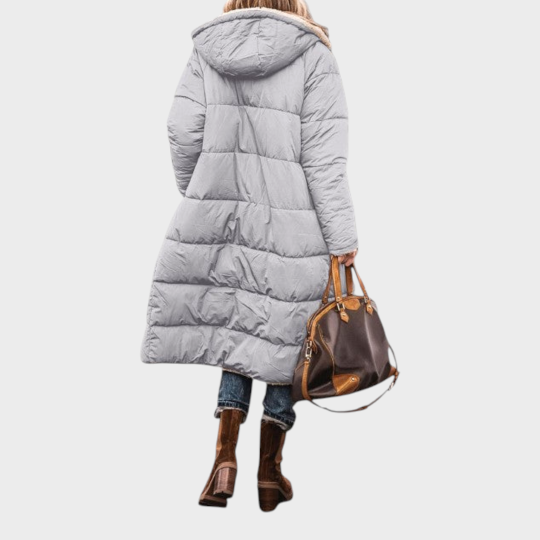Gloria – Eleganter wendbarer Damenmantel – Ansicht 11