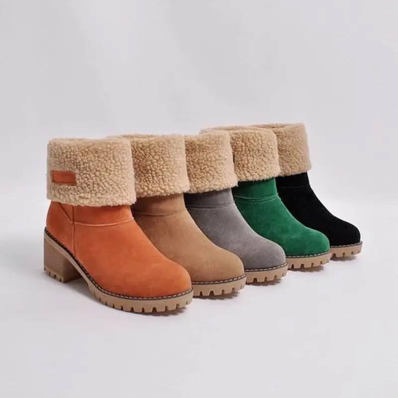 Wadenhohe Damen-Wollstiefel Era – Ansicht 15