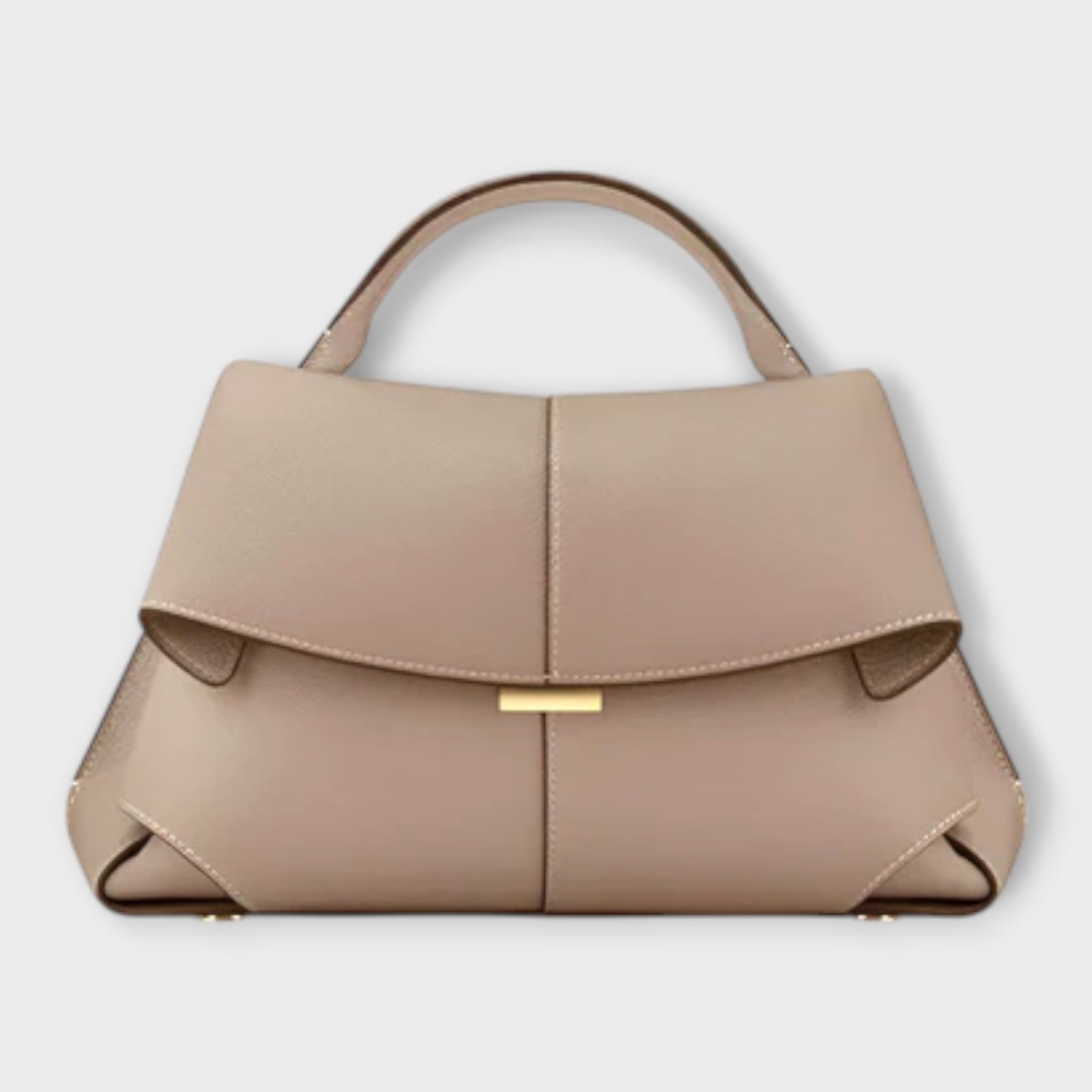 Elan – Luxuriöse Lederhandtasche für Damen – Ansicht 2