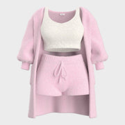 Roxanni – Weiches Damen-Strickset – Ansicht 4