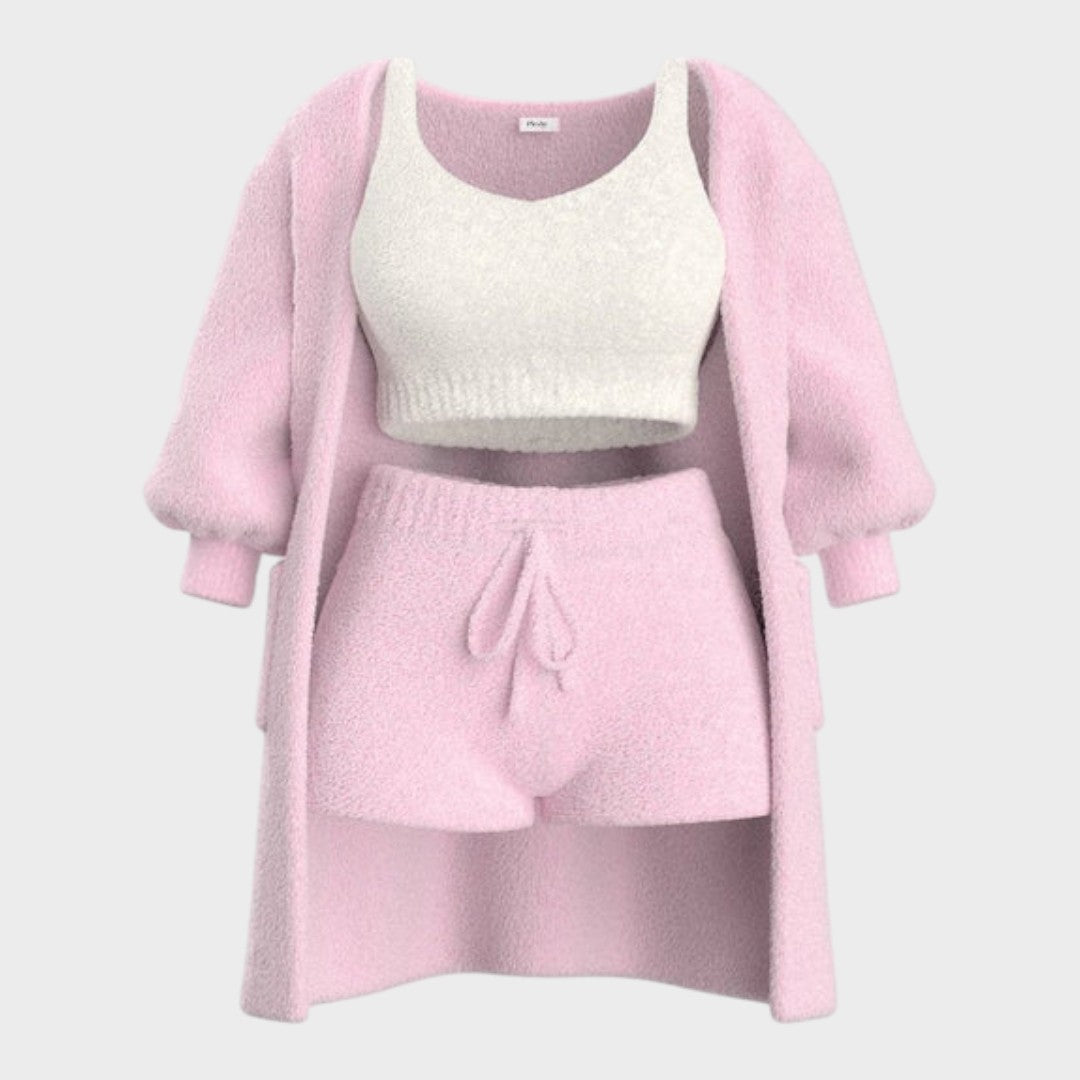 Roxanni – Weiches Damen-Strickset – Ansicht 4