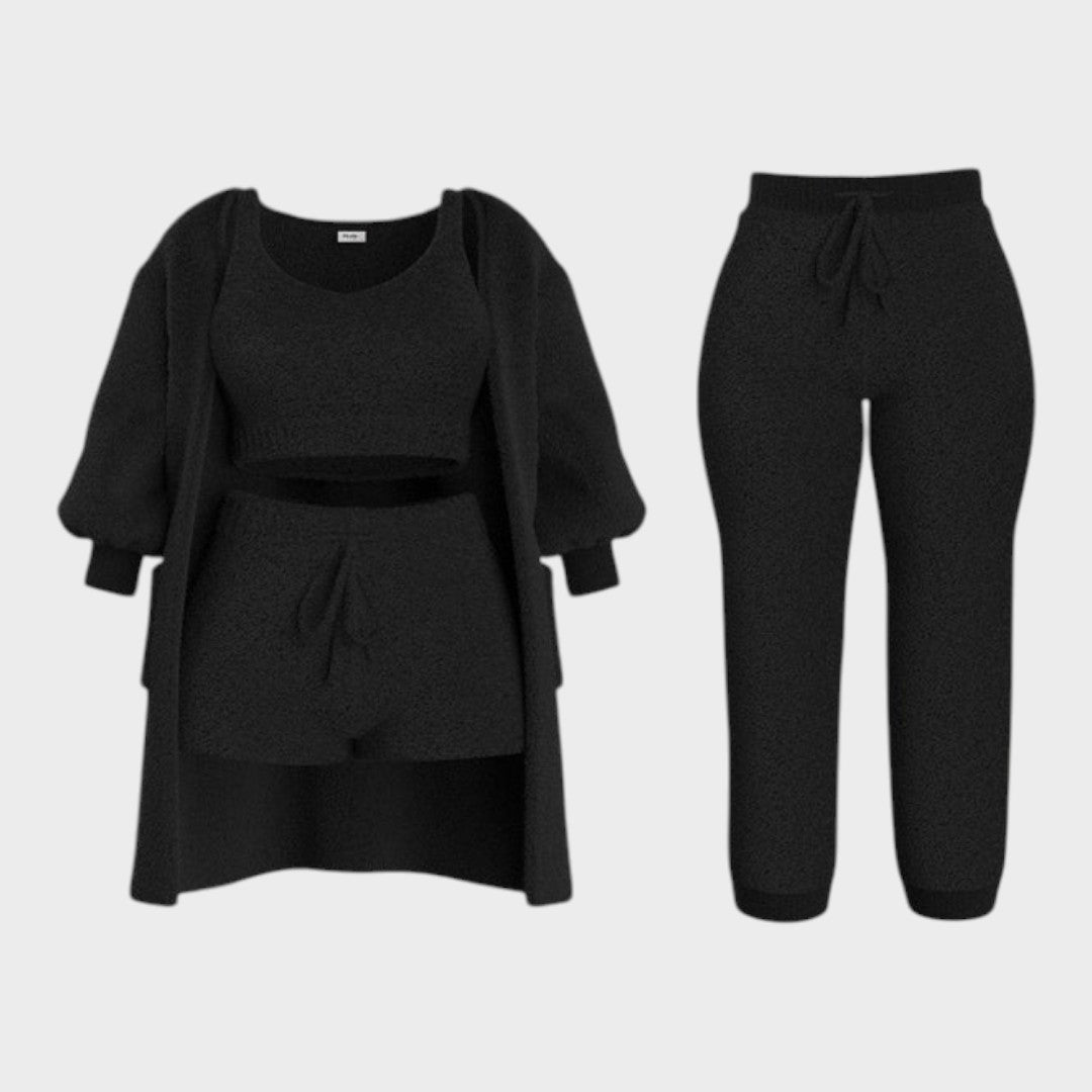 Roxanni – Weiches Damen-Strickset – Ansicht 7