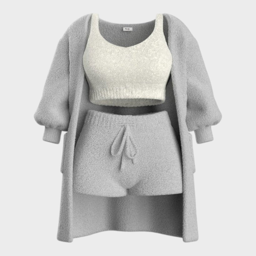 Roxanni – Weiches Damen-Strickset – Ansicht 2