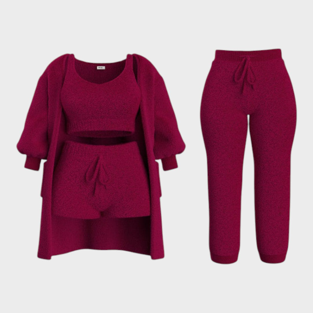 Roxanni – Weiches Damen-Strickset – Ansicht 5