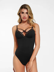 Transparenter ärmelloser Damen-Mesh-Body
