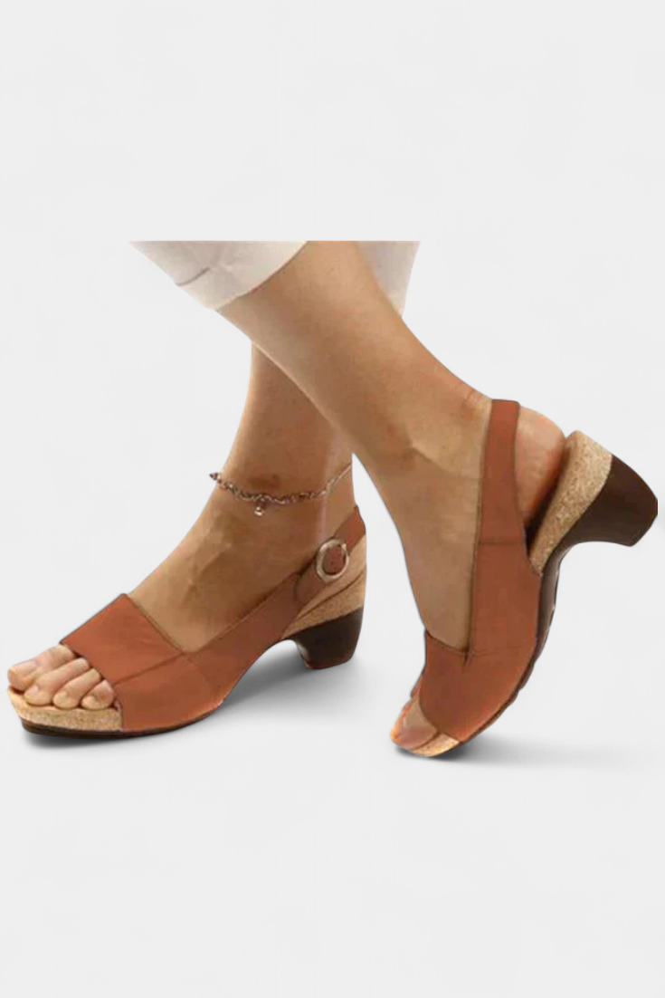 Orthopädische Damen-Sandalen Judy mit offener Ferse – Ansicht 5
