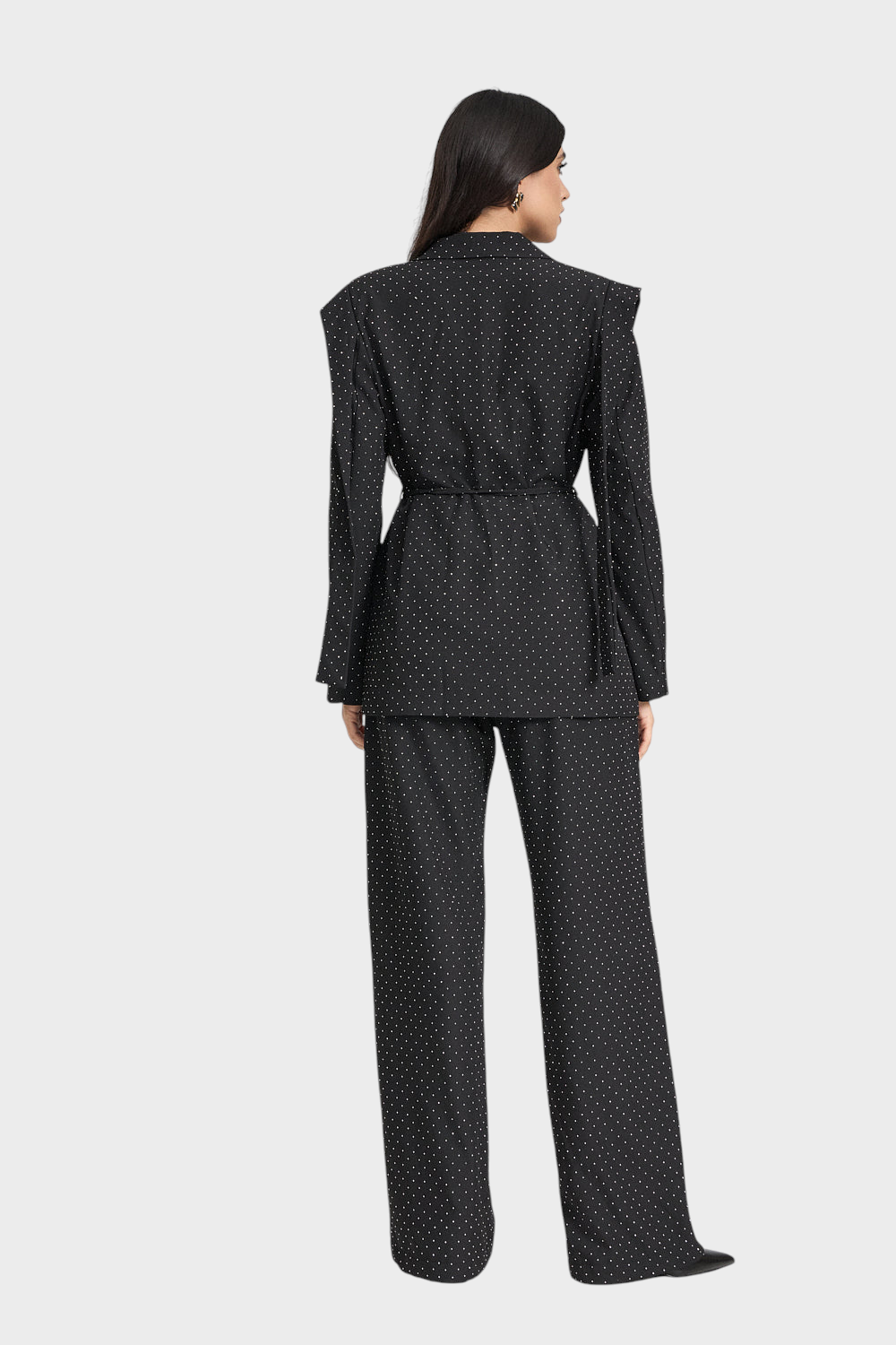 Strass-Jacke und Hose Set
