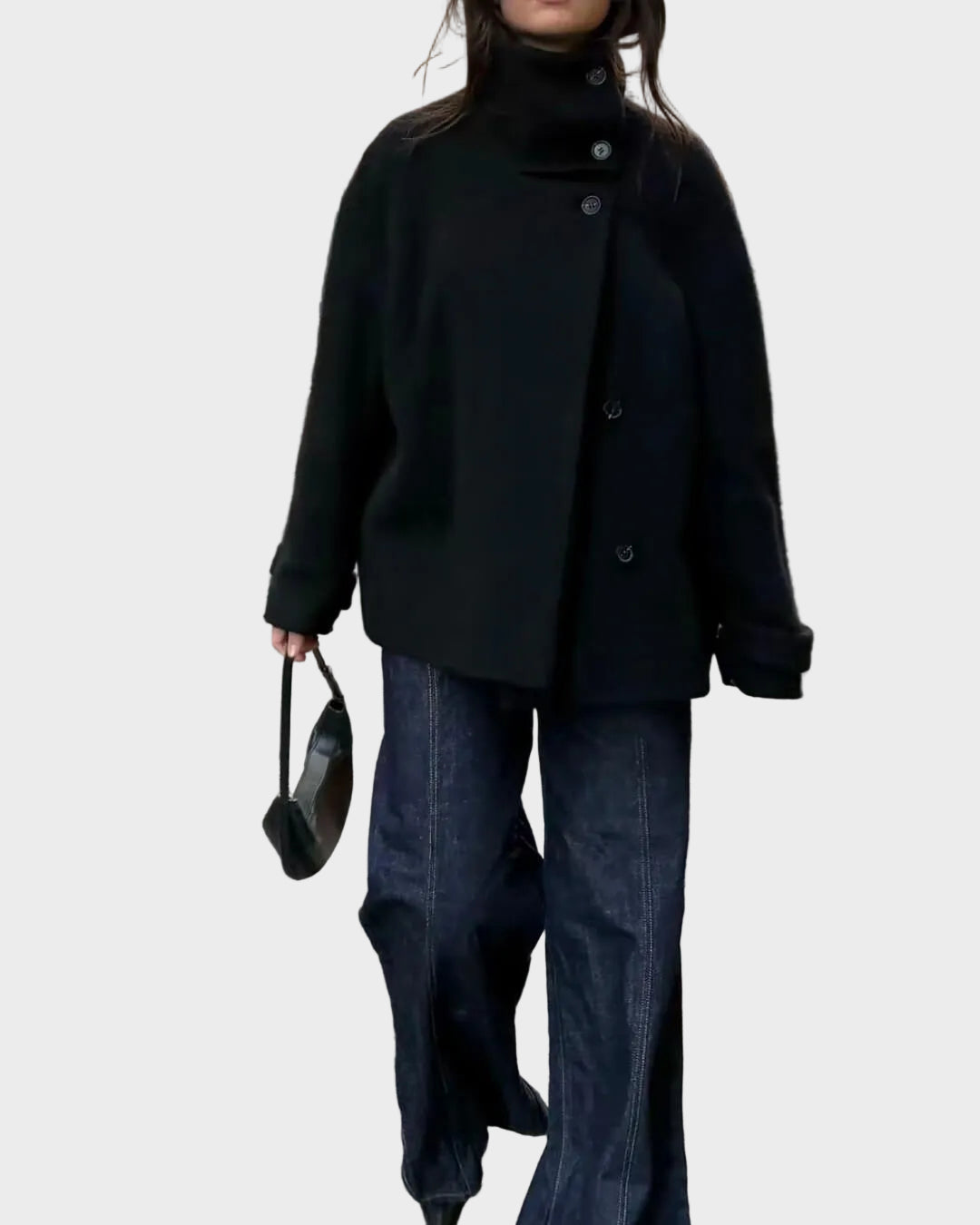 Rosalia – Elegante Damenjacke mit Stehkragen – Ansicht 3