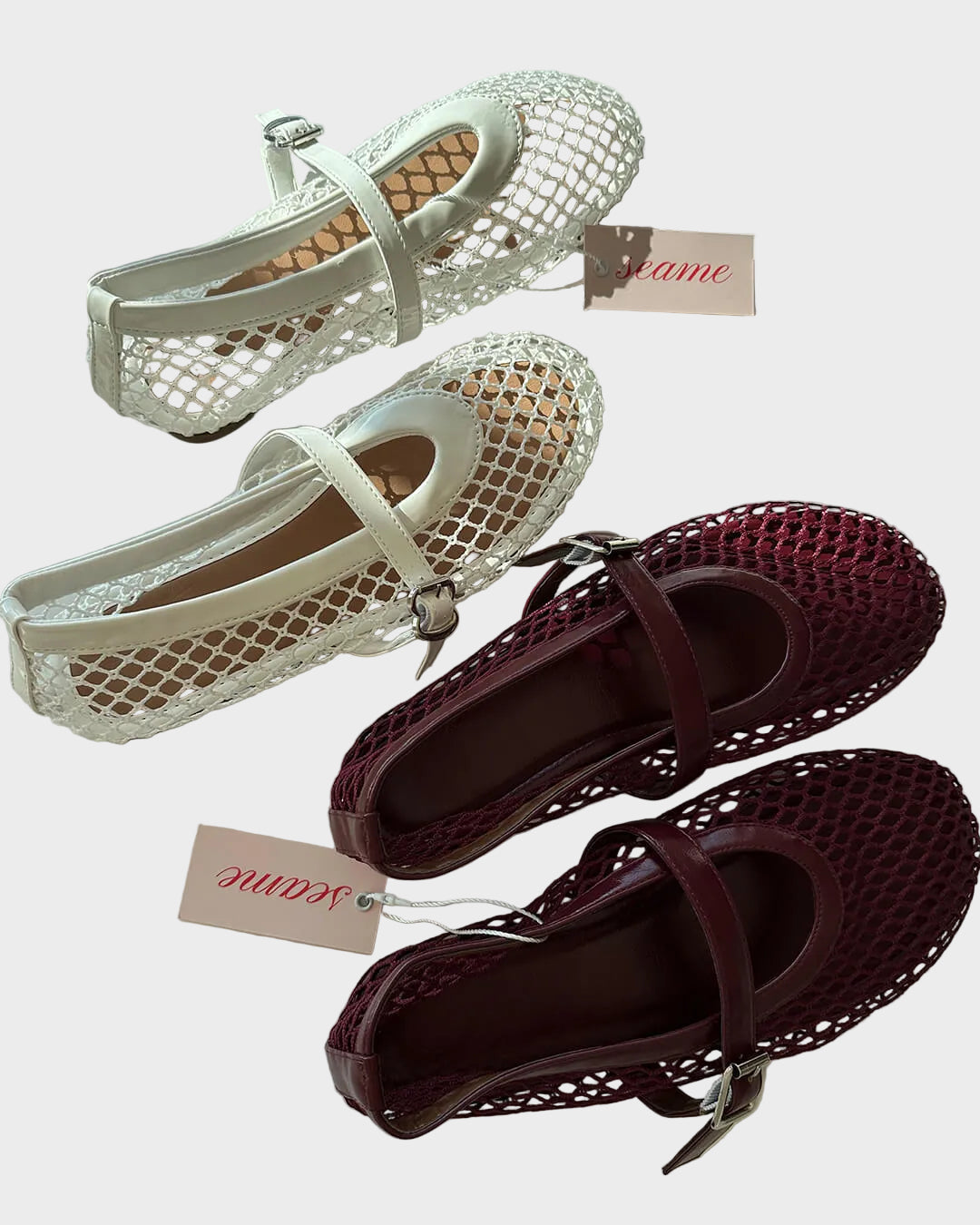 Margaux – Mesh-Ballerinas für Damen – Ansicht 10