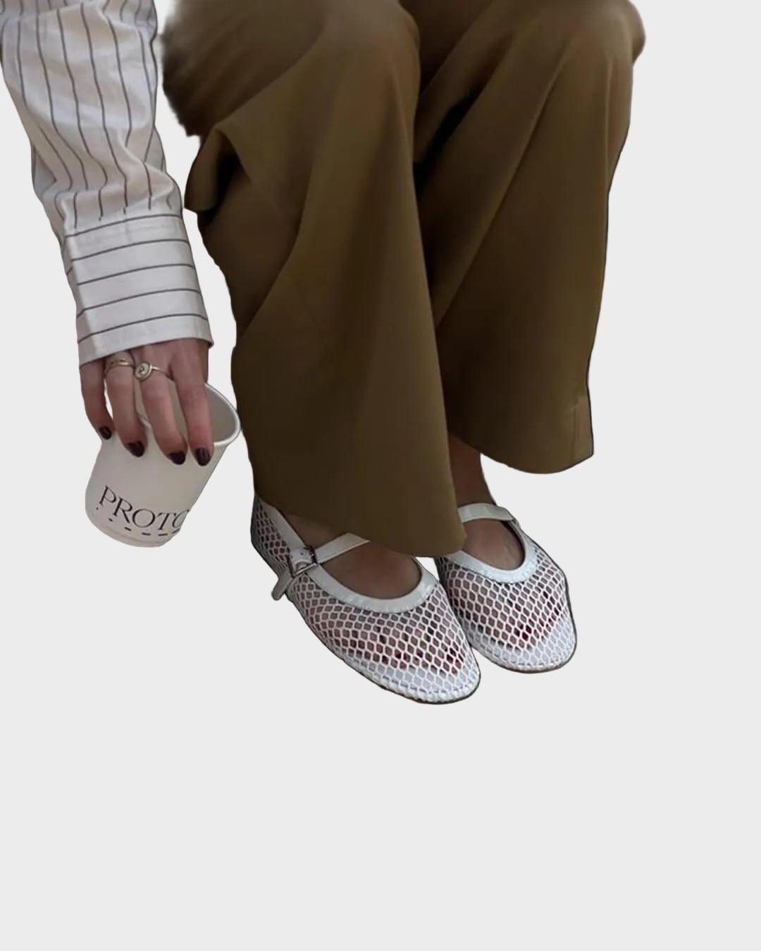 Margaux – Mesh-Ballerinas für Damen – Ansicht 6