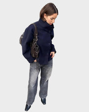 Rosalia – Elegante Damenjacke mit Stehkragen – Ansicht 15