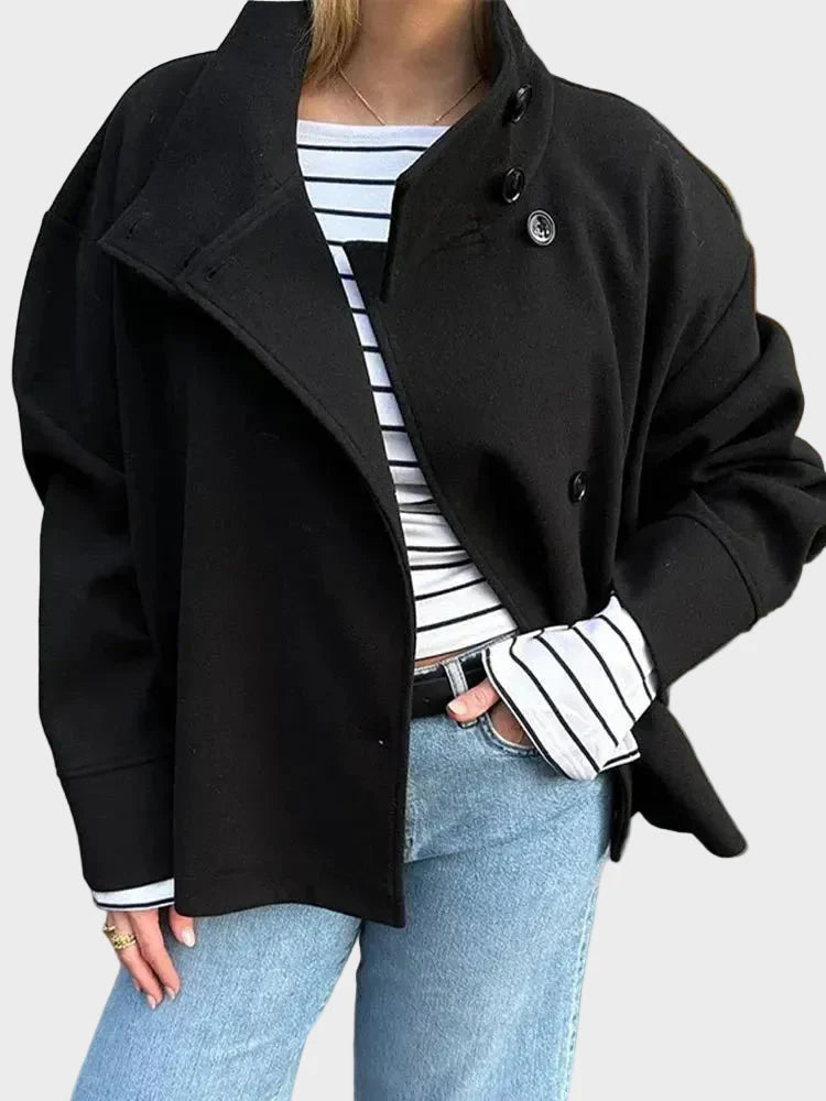 Rosalia – Elegante Damenjacke mit Stehkragen – Ansicht 10